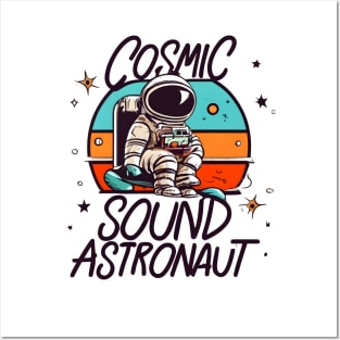 Cosmic Sound Astronaut Posters and Art